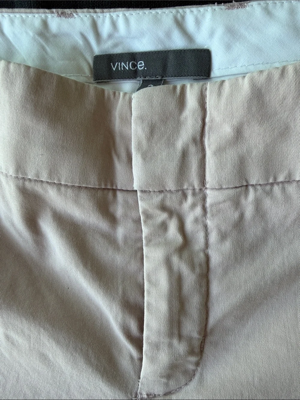 Vince Rose Cotton Bermuda Shorts Size 2 - Picture 3 of 9